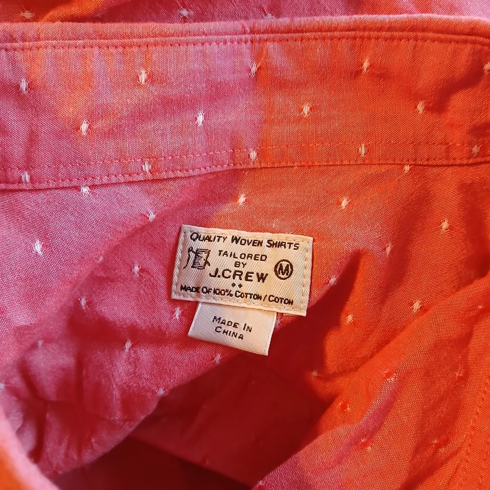 J. Crew Men's Button-Down Shirt Size Medium